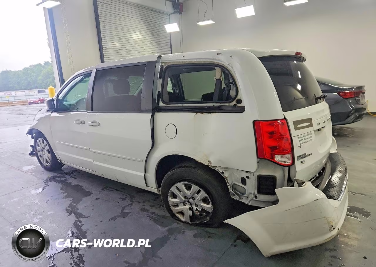 2016 Dodge Grand Caravan Se VIN:2C4RDGBG5GR162625 - 2
