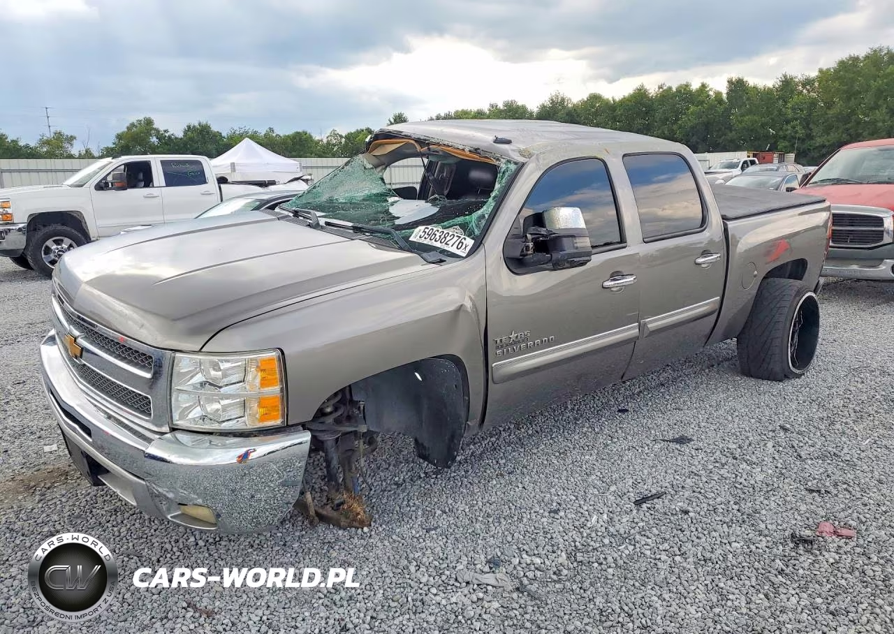 2013 Chevrolet Silverado C1500 Lt VIN:3GCPCSE06DG216558 - 1