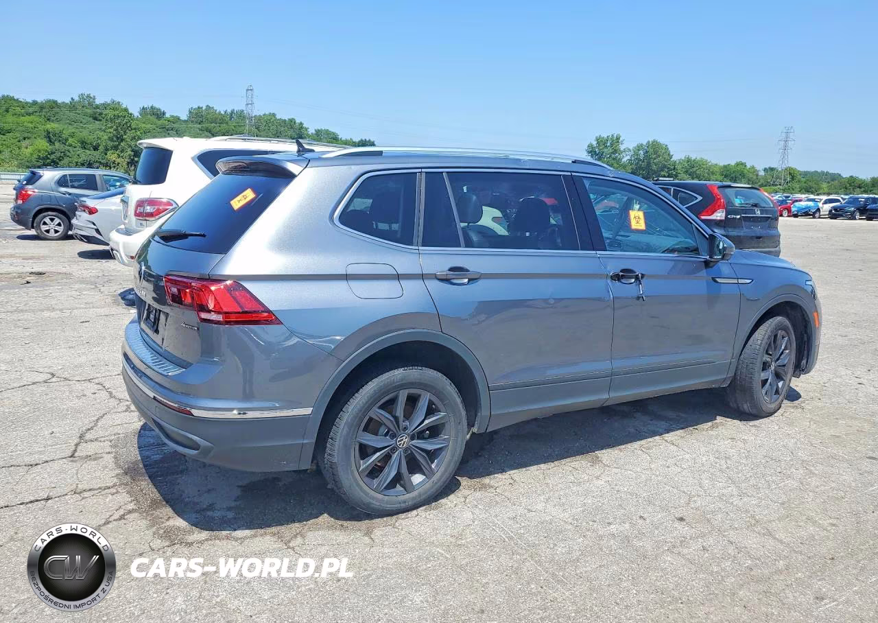 2022 Volkswagen Tiguan Se VIN:3VV2B7AXXNM087869 - 3