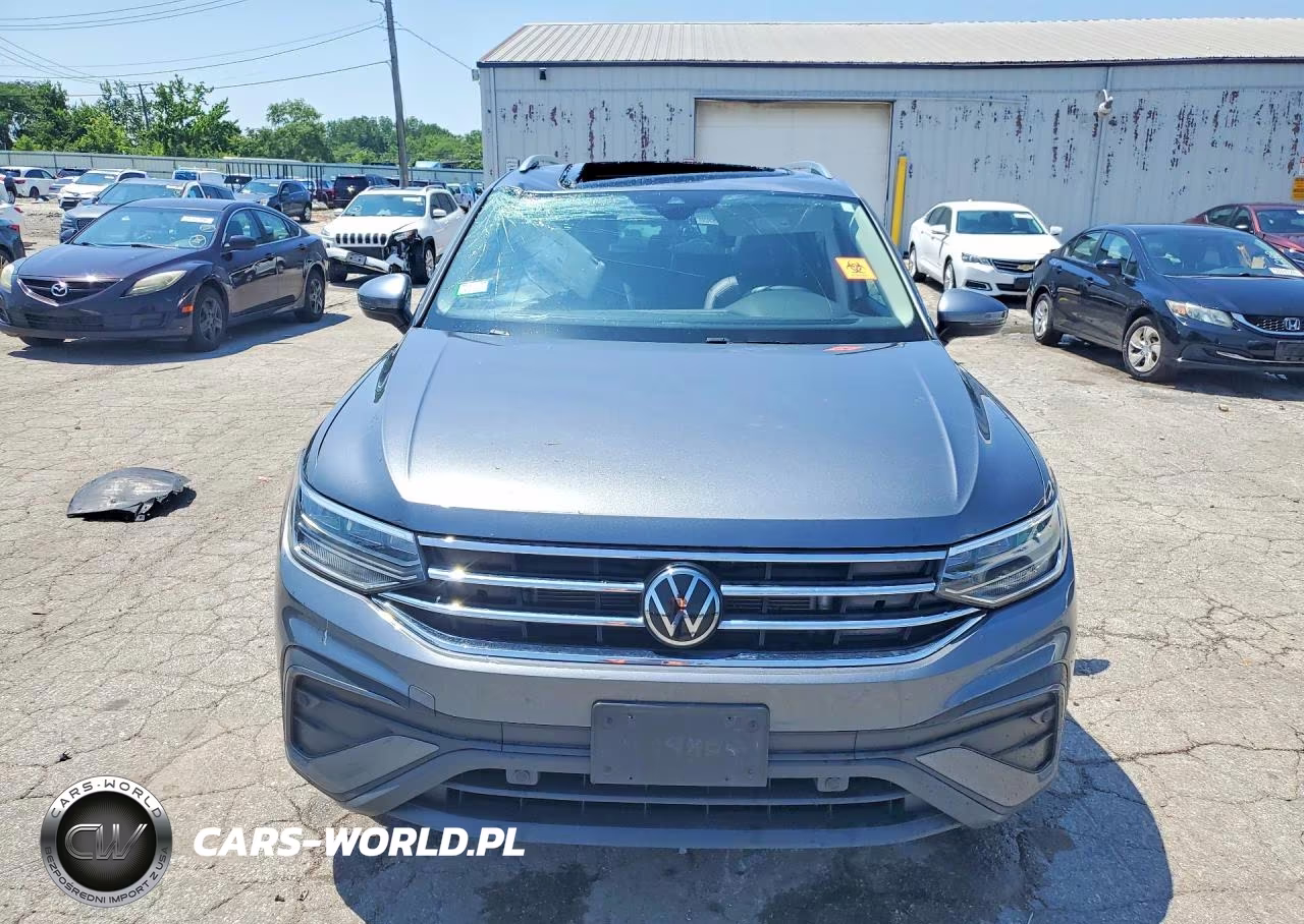 2022 Volkswagen Tiguan Se VIN:3VV2B7AXXNM087869 - 5
