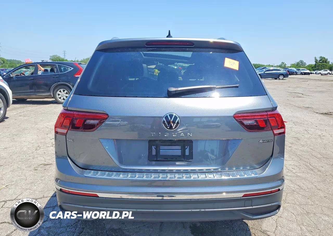 2022 Volkswagen Tiguan Se VIN:3VV2B7AXXNM087869 - 6
