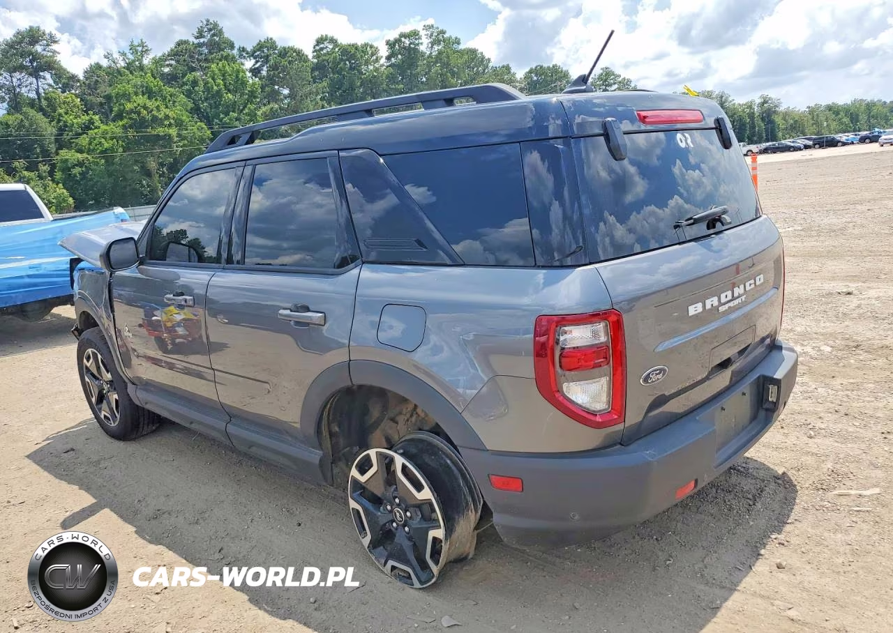 2023 Ford Bronco Sport Outer Banks VIN:3FMCR9C62PRD25553 - 2