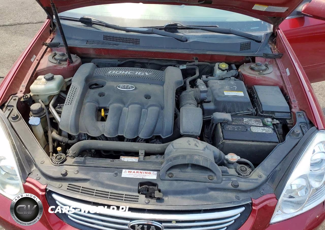 2007 Kia Optima Lx VIN:KNAGE123875137596 - 11