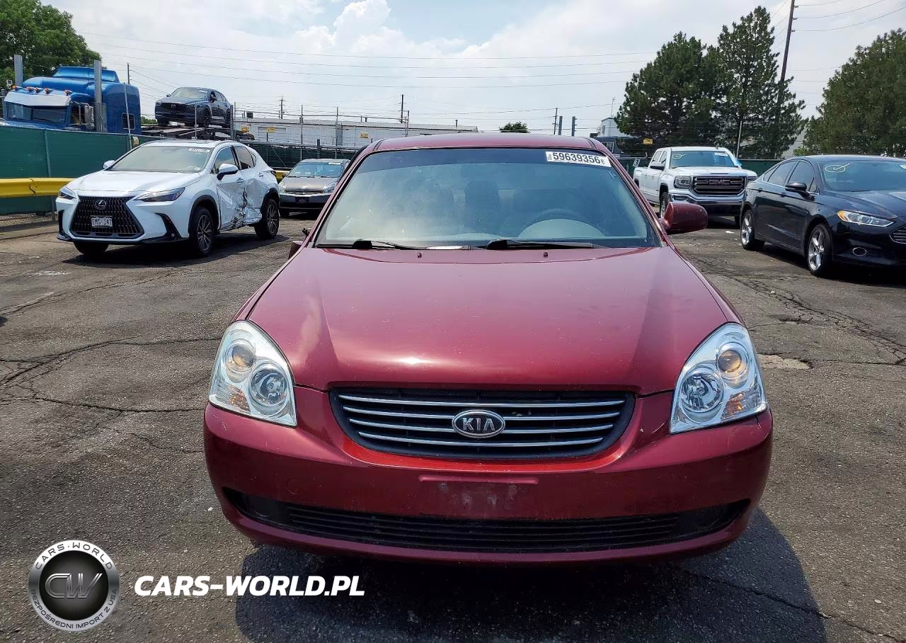 2007 Kia Optima Lx VIN:KNAGE123875137596 - 5