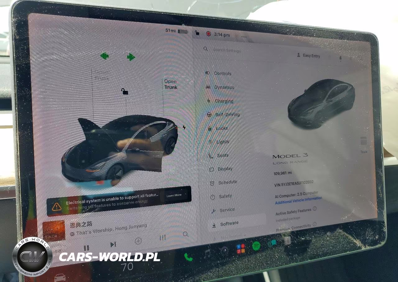 2018 Tesla Model 3 VIN:5YJ3E1EA5JF102032 - 9