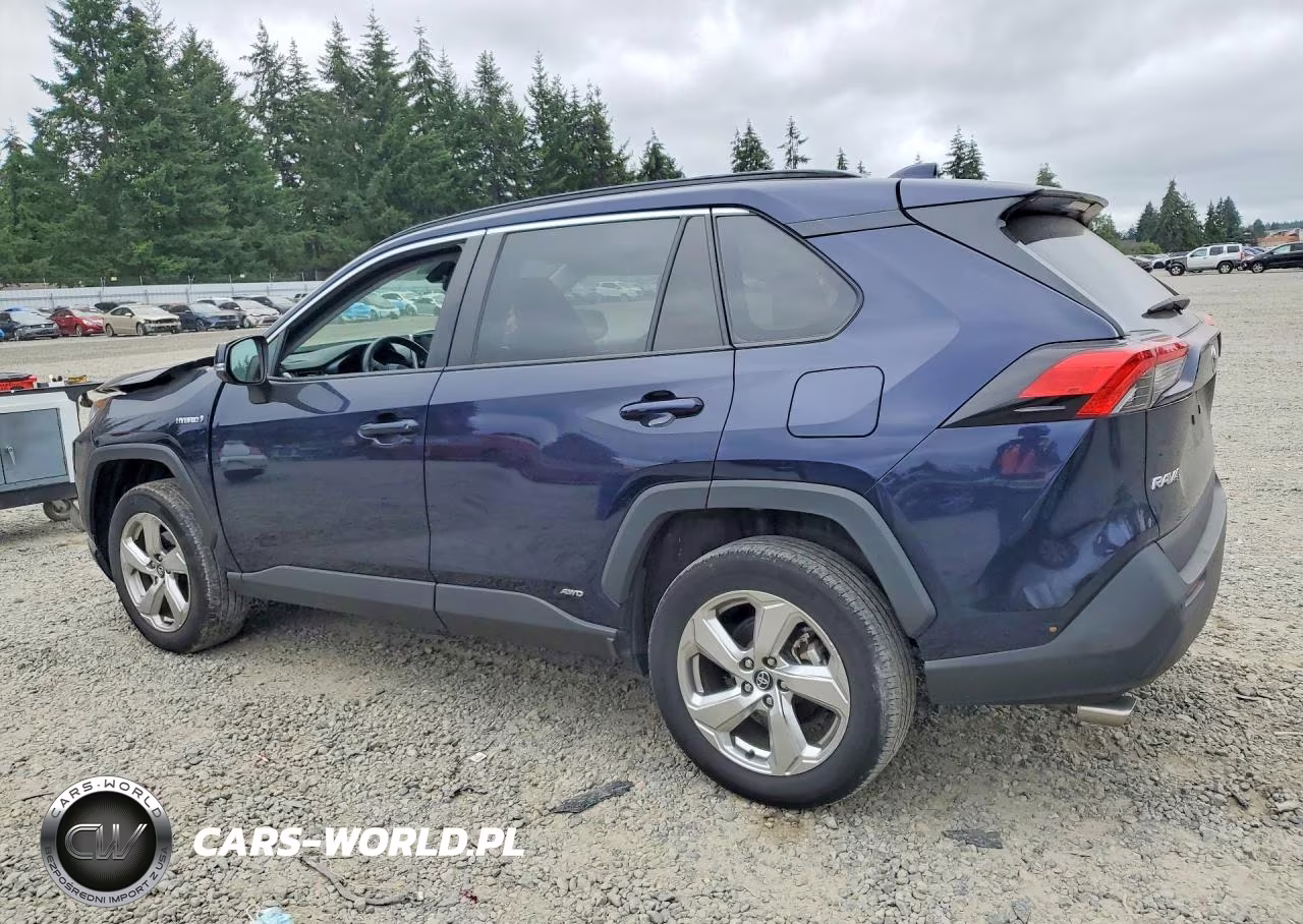 2021 Toyota Rav4 Hybrid Xle Premium VIN:4T3B6RFV3MU018699 - 2
