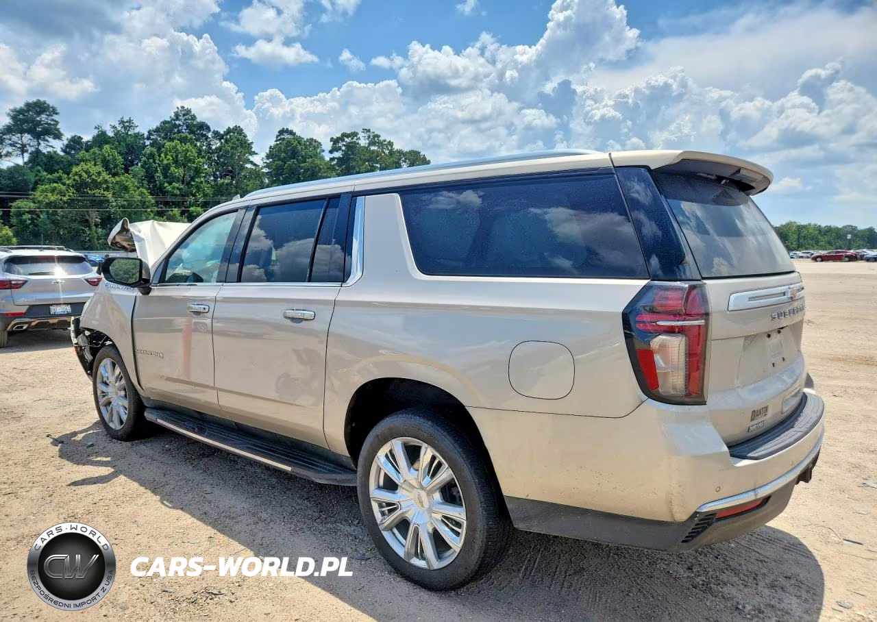 2021 Chevrolet Suburban C1500 High Country VIN:1GNSCGKT7MR329416 - 2