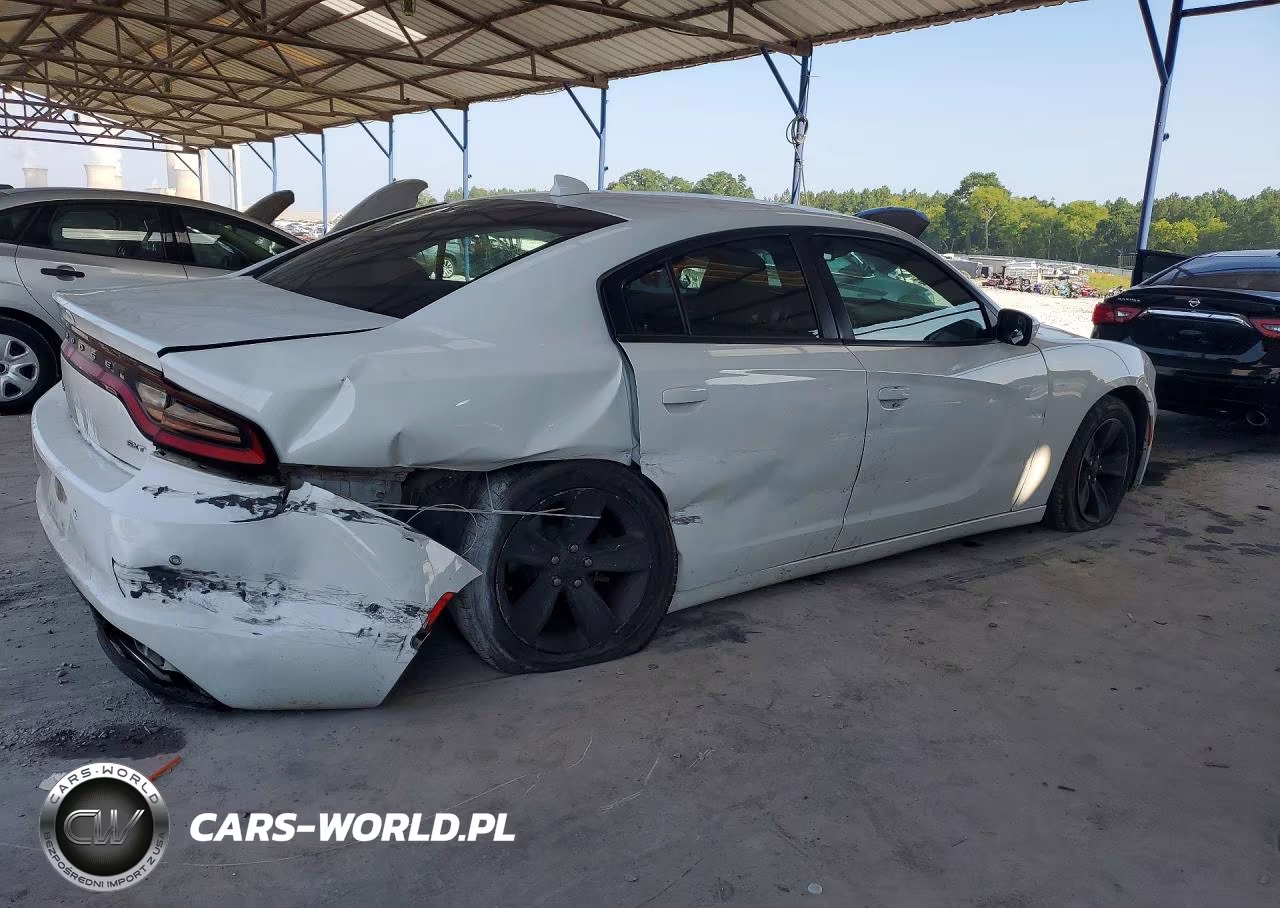 2018 Dodge Charger Sxt Plus VIN:2C3CDXHG6JH166603 - 3