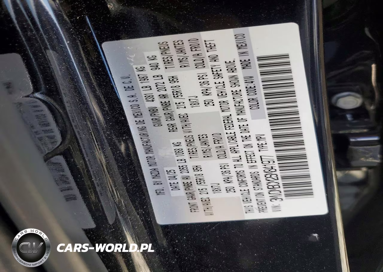 2025 Mazda Cx-30 Preferred VIN:3MVDMBCM2SM841977 - 13
