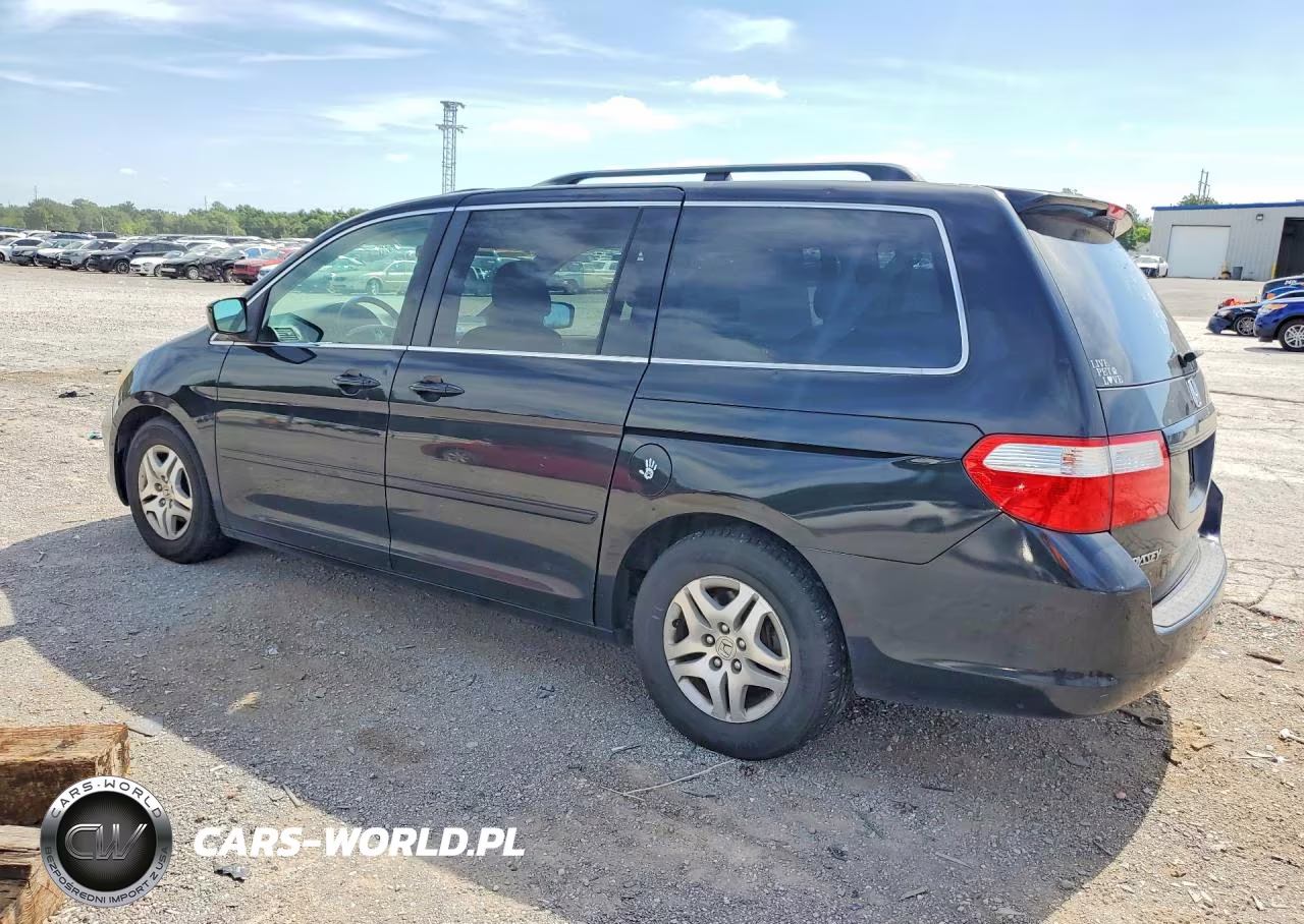 2007 Honda Odyssey Exl VIN:5FNRL38727B136207 - 2