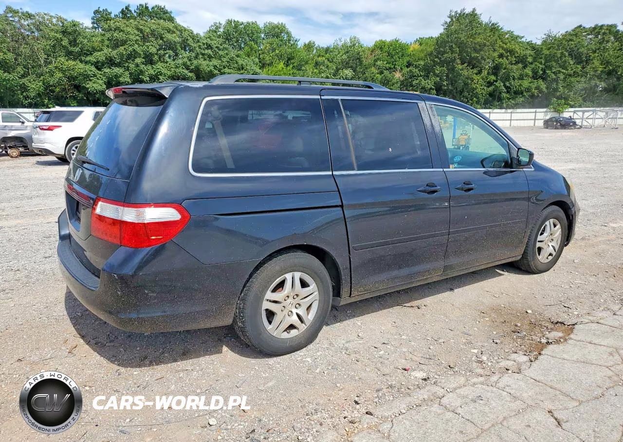 2007 Honda Odyssey Exl VIN:5FNRL38727B136207 - 3