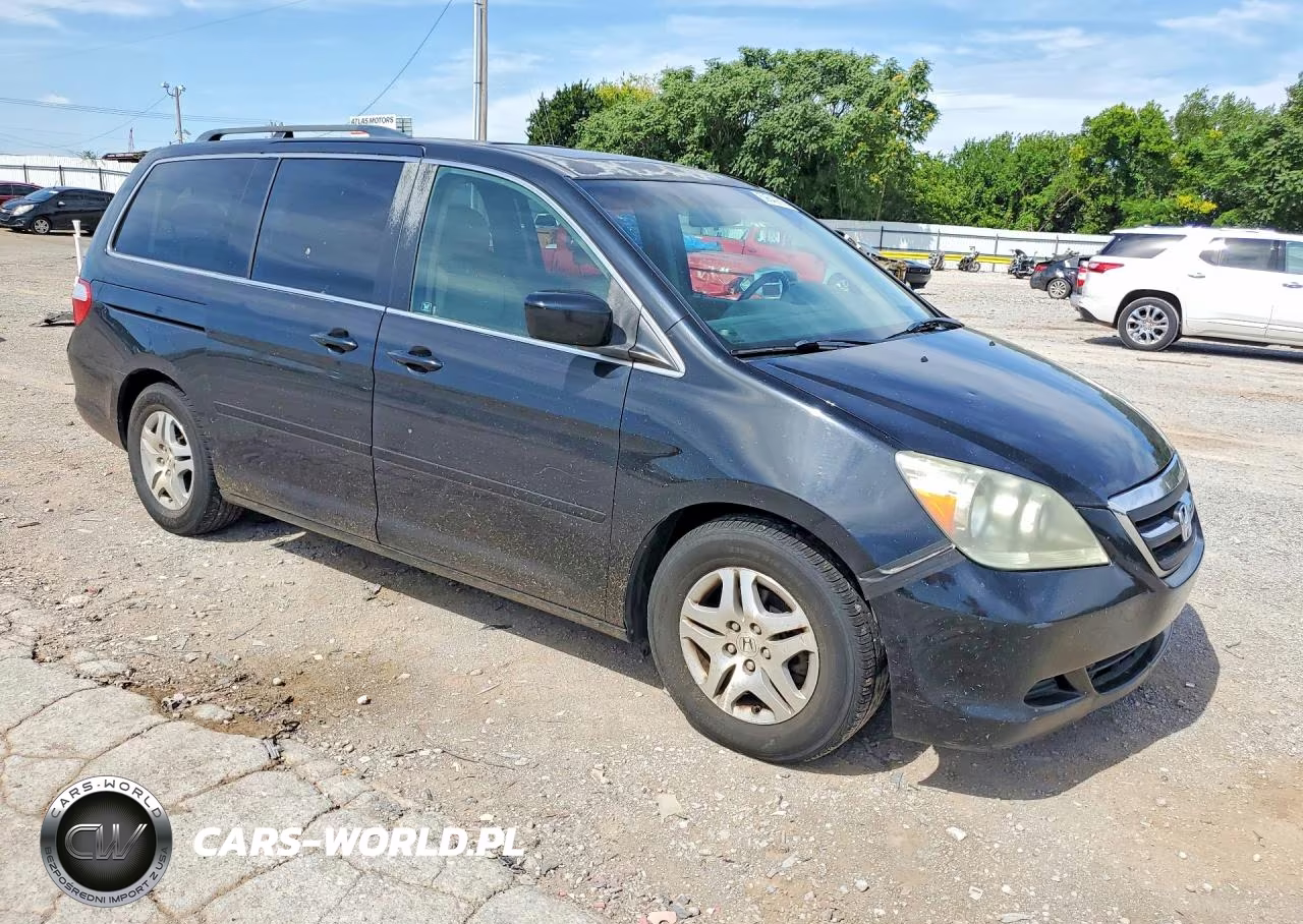 2007 Honda Odyssey Exl VIN:5FNRL38727B136207 - 4