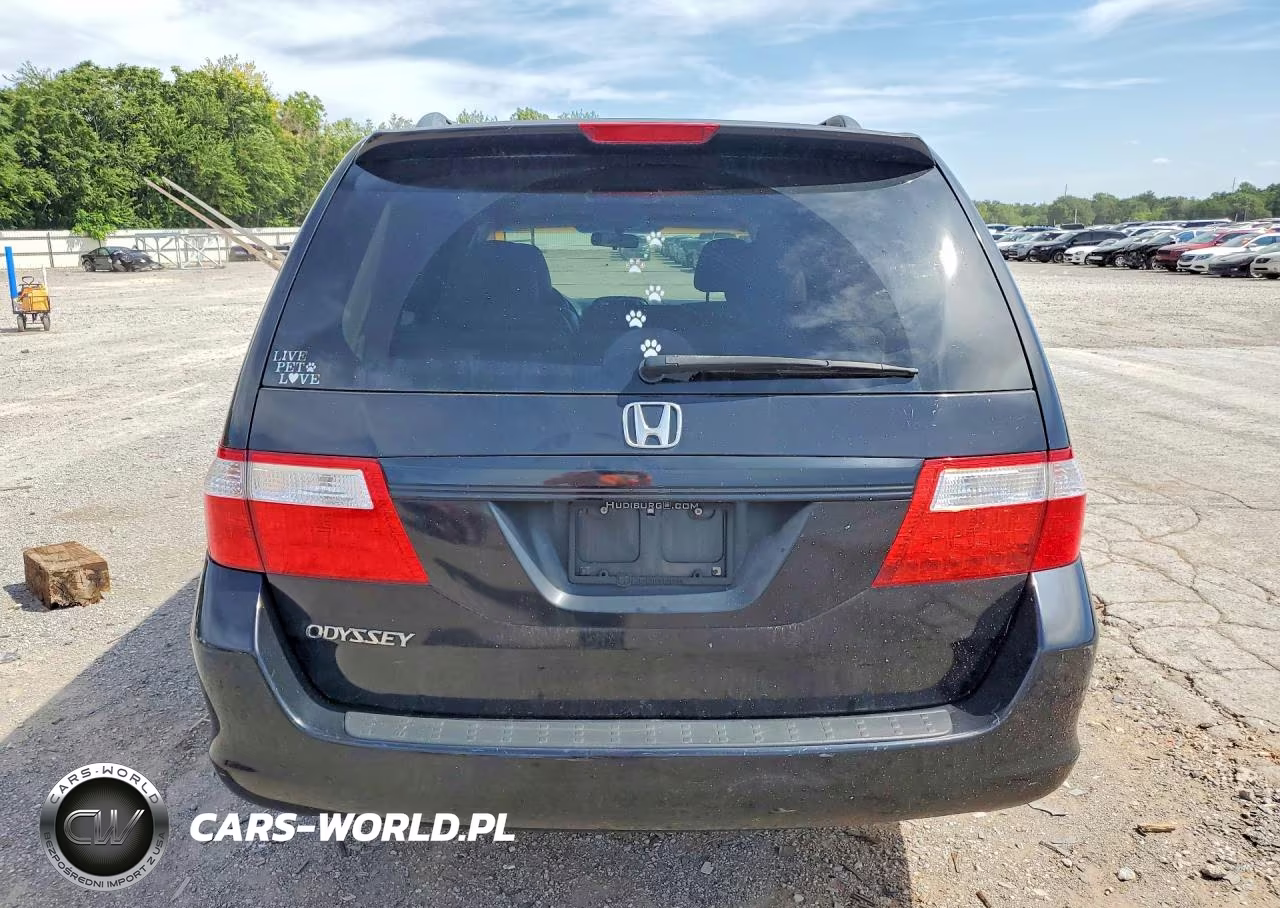 2007 Honda Odyssey Exl VIN:5FNRL38727B136207 - 6