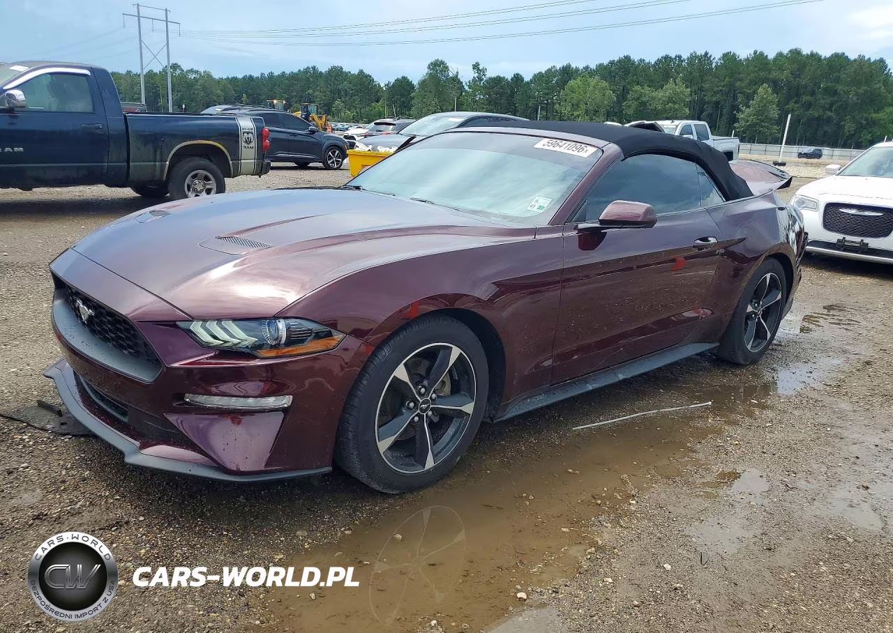 2018 Ford Mustang VIN:1FATP8UH6J5110732 - 1