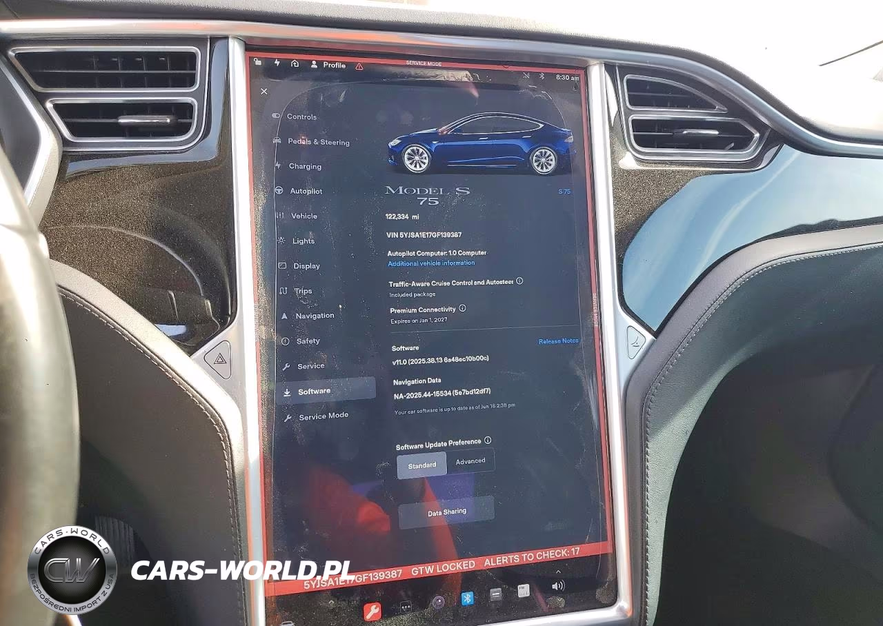2016 Tesla Model S VIN:5YJSA1E17GF139387 - 9