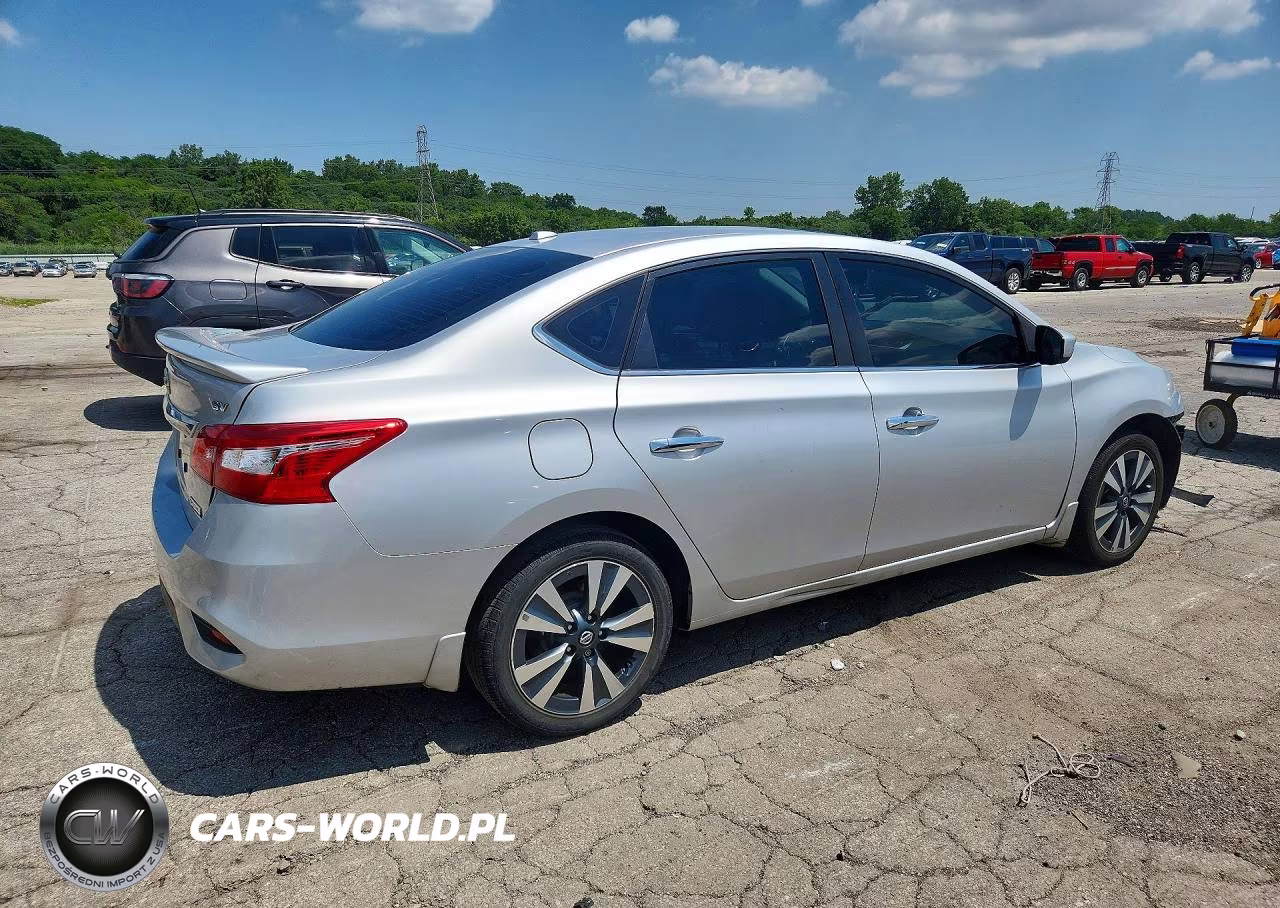 2019 Nissan Sentra Sv VIN:3N1AB7AP9KY415512 - 3