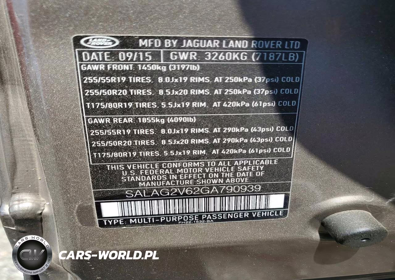 2016 Land Rover Lr4 Hse VIN:SALAG2V62GA790939 - 12