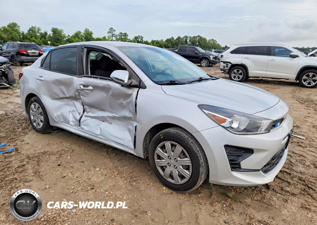 2022 Kia Rio Lx VIN:3KPA24AD5NE458915 - 4