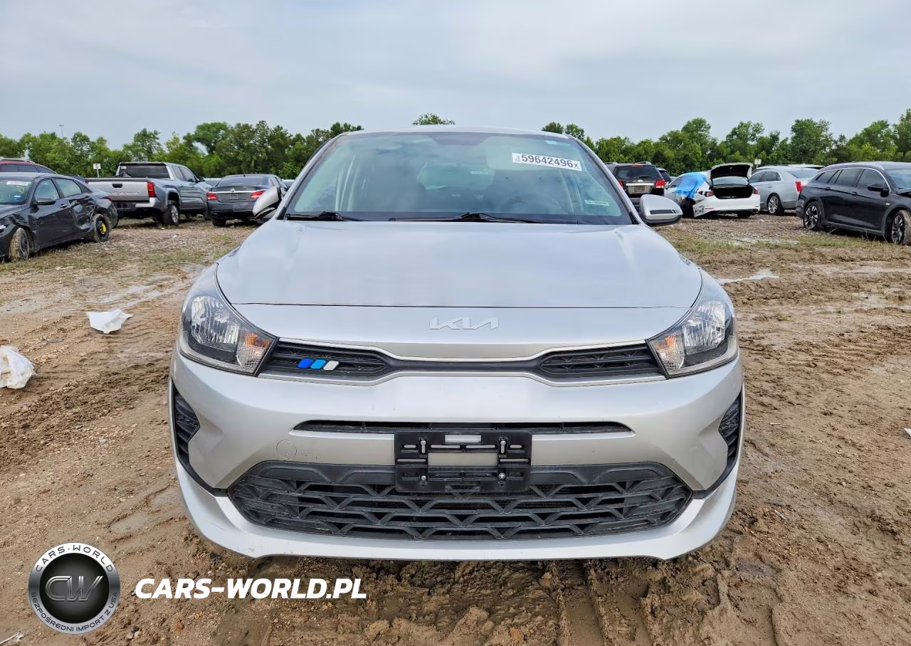2022 Kia Rio Lx VIN:3KPA24AD5NE458915 - 5