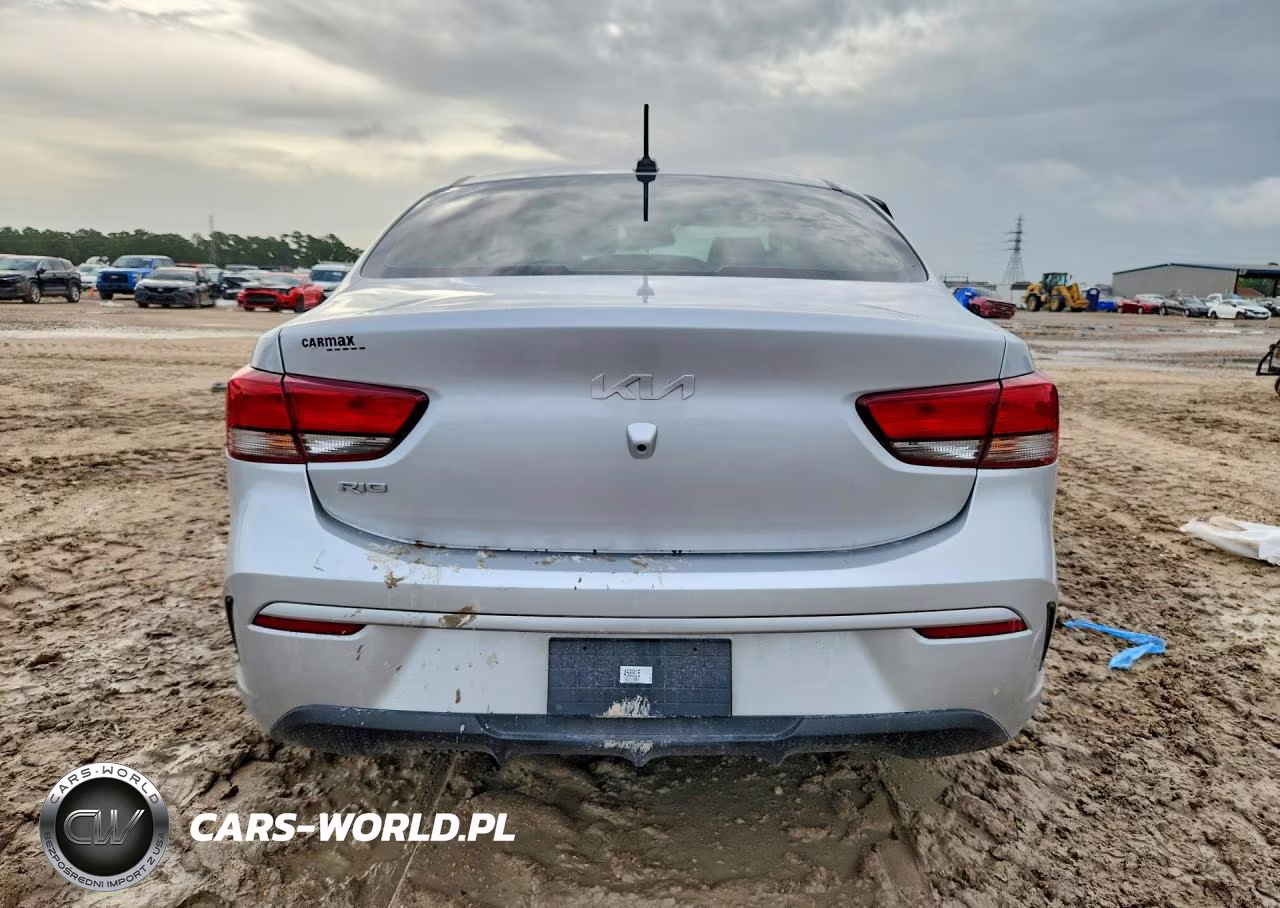 2022 Kia Rio Lx VIN:3KPA24AD5NE458915 - 6