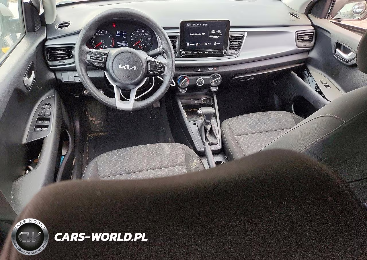 2022 Kia Rio Lx VIN:3KPA24AD5NE458915 - 8