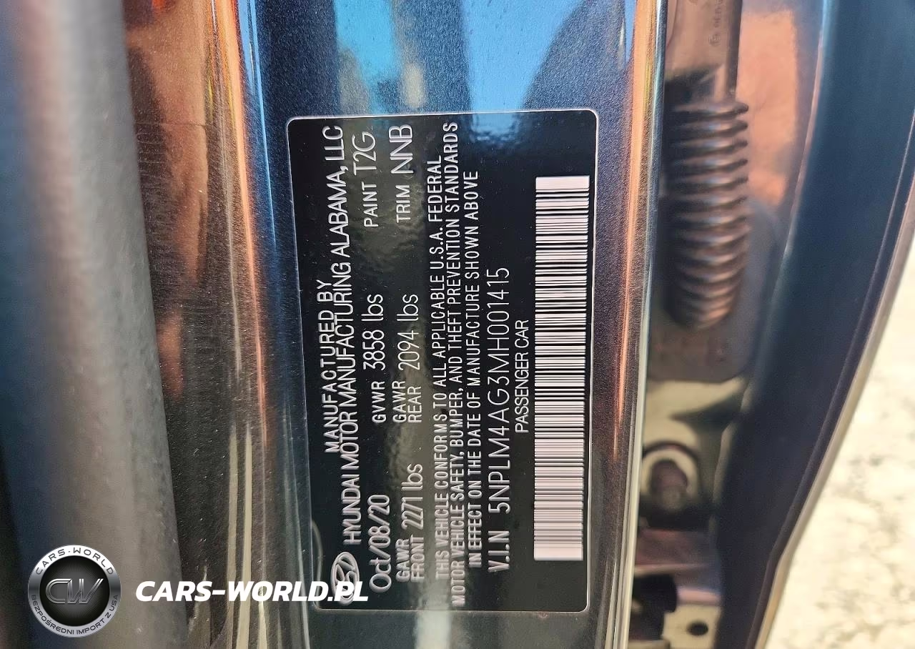 2021 Hyundai Elantra Sel VIN:5NPLM4AG3MH001415 - 12