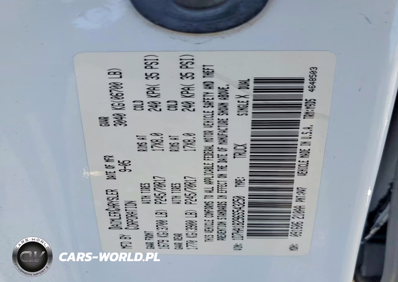 2006 Dodge Ram 1500 St VIN:1D7HA18296S543250 - 12