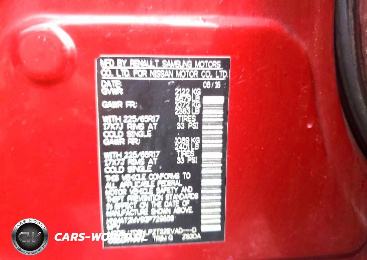 2016 Nissan Rogue S VIN:KNMAT2MV9GP729659 - 13