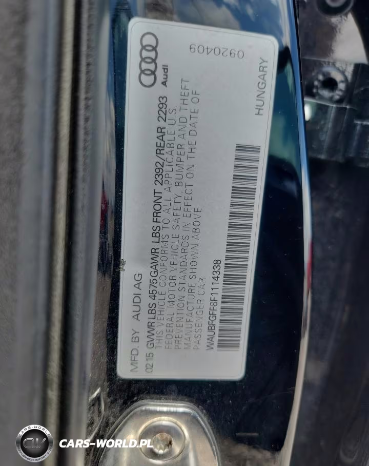 2015 Audi A3 Premium VIN:WAUBFGFF8F1114338 - 12