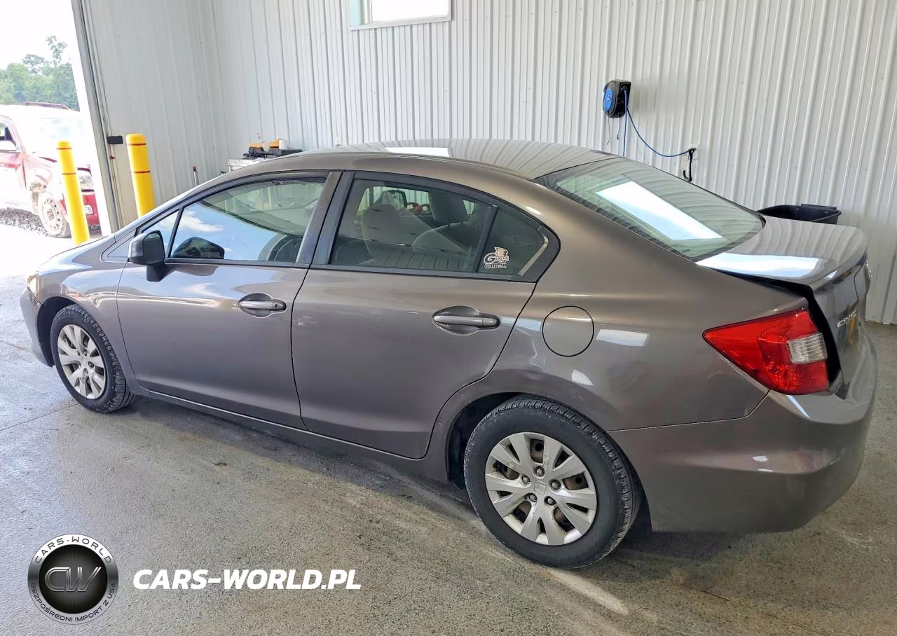2012 Honda Civic Lx VIN:19XFB2F56CE078507 - 2