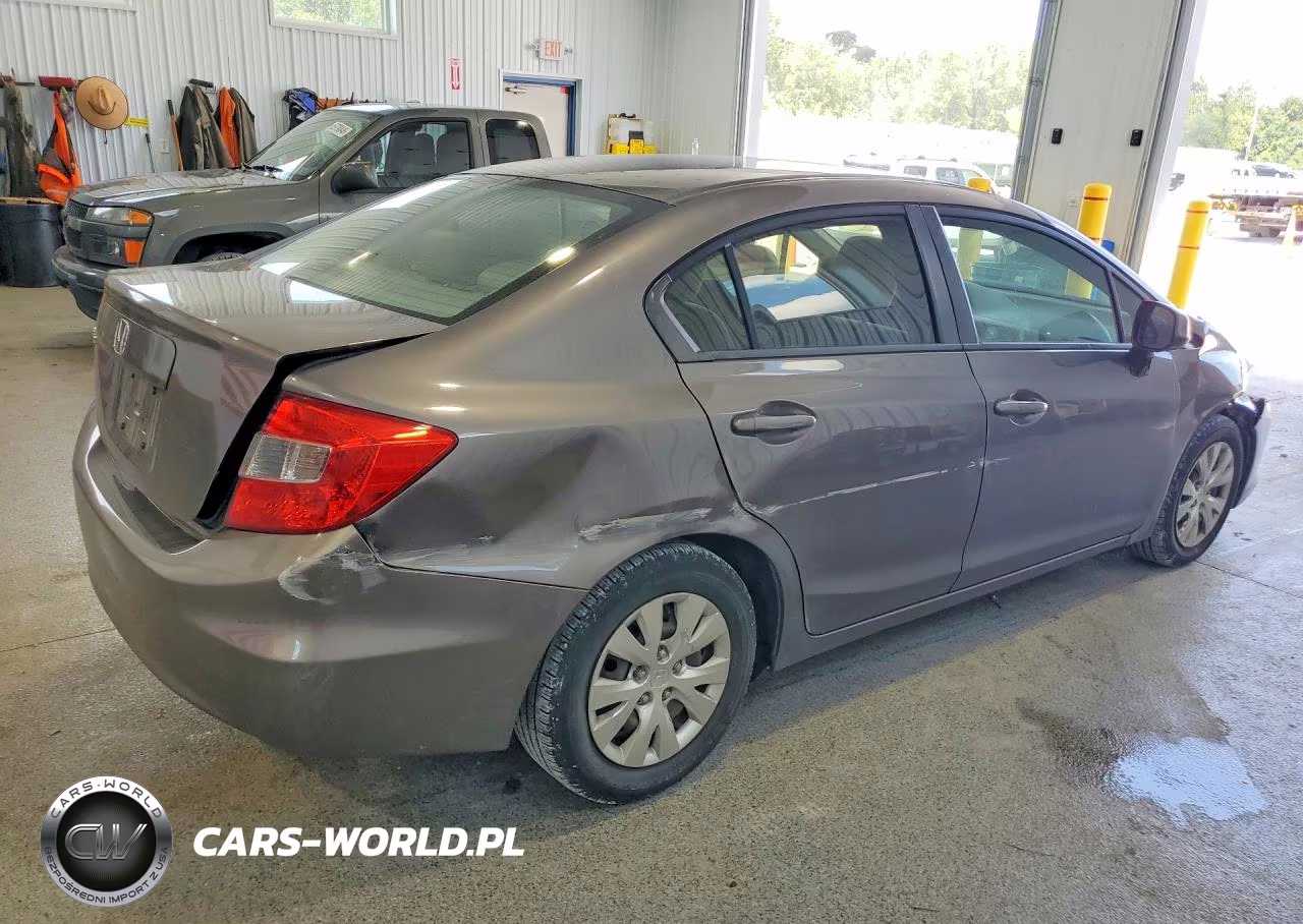 2012 Honda Civic Lx VIN:19XFB2F56CE078507 - 3