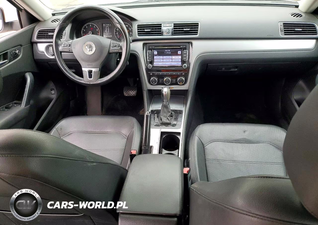 2012 Volkswagen Passat Se VIN:1VWBP7A35CC014160 - 8