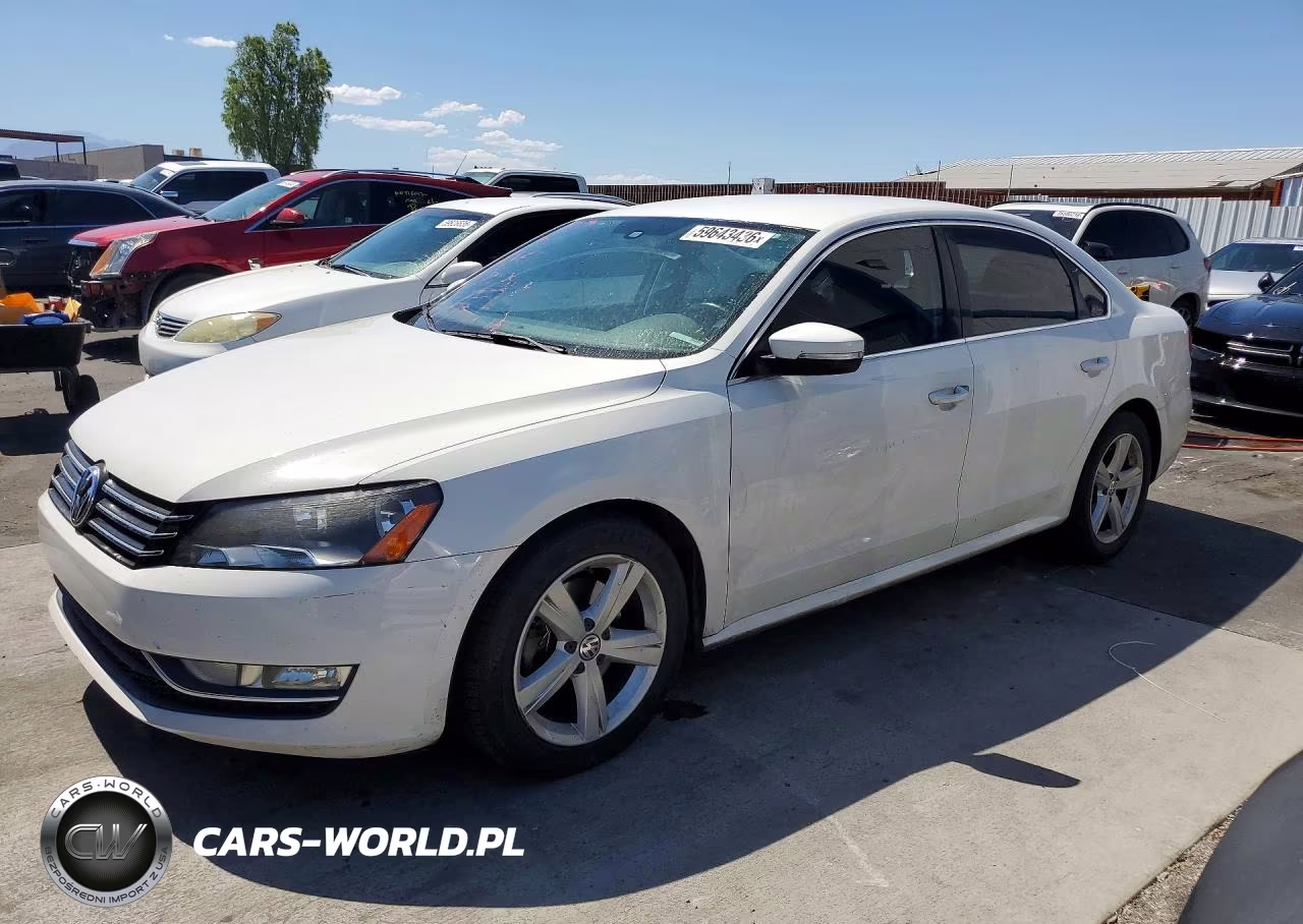 2015 Volkswagen Passat S VIN:1VWAT7A33FC085630 - 1