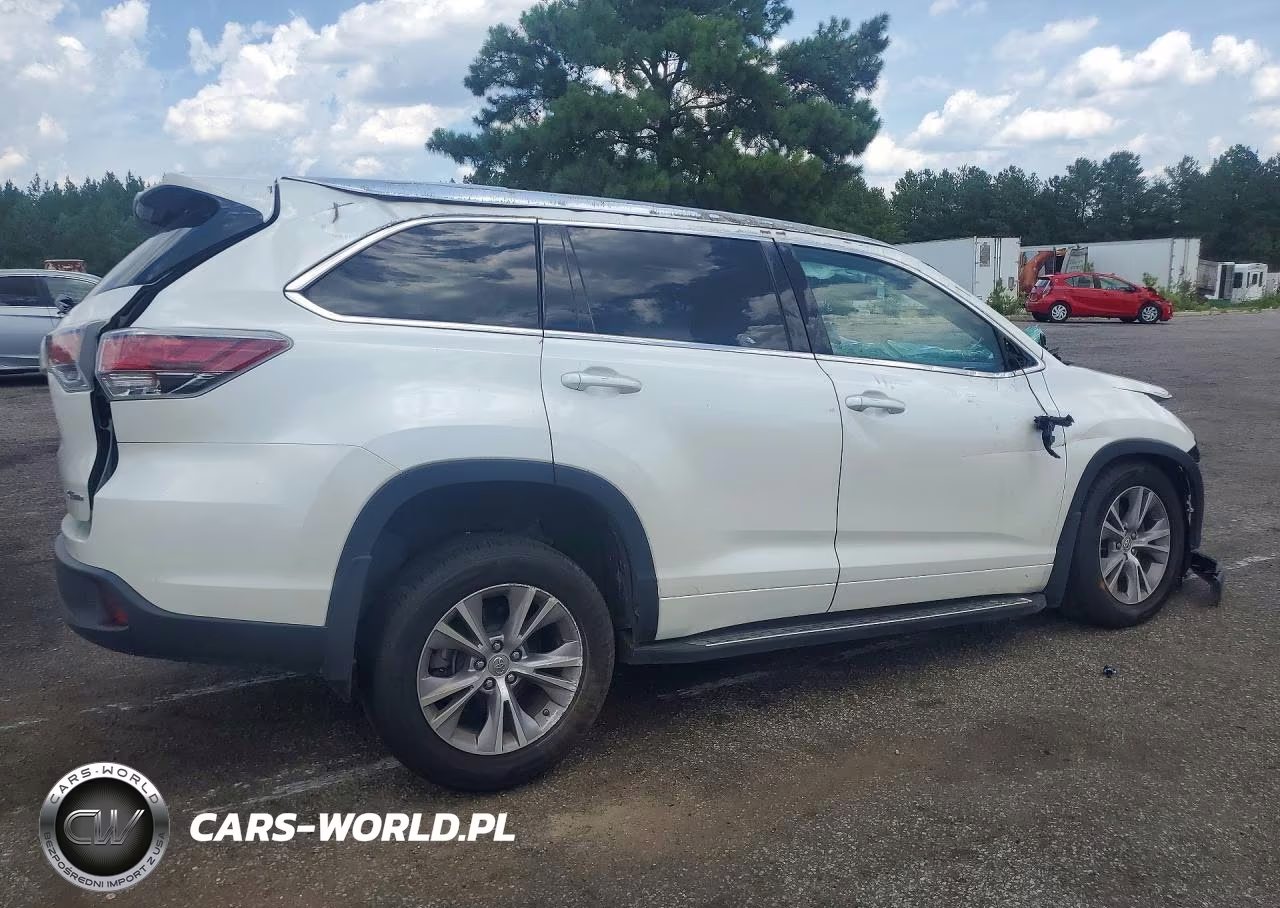 2015 Toyota Highlander Xle VIN:5TDJKRFH7FS077535 - 3