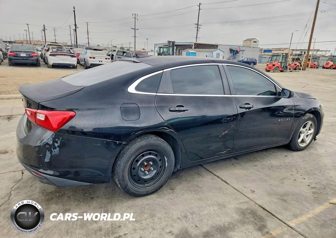 2017 Chevrolet Malibu Ls VIN:1G1ZB5STXHF222682 - 3