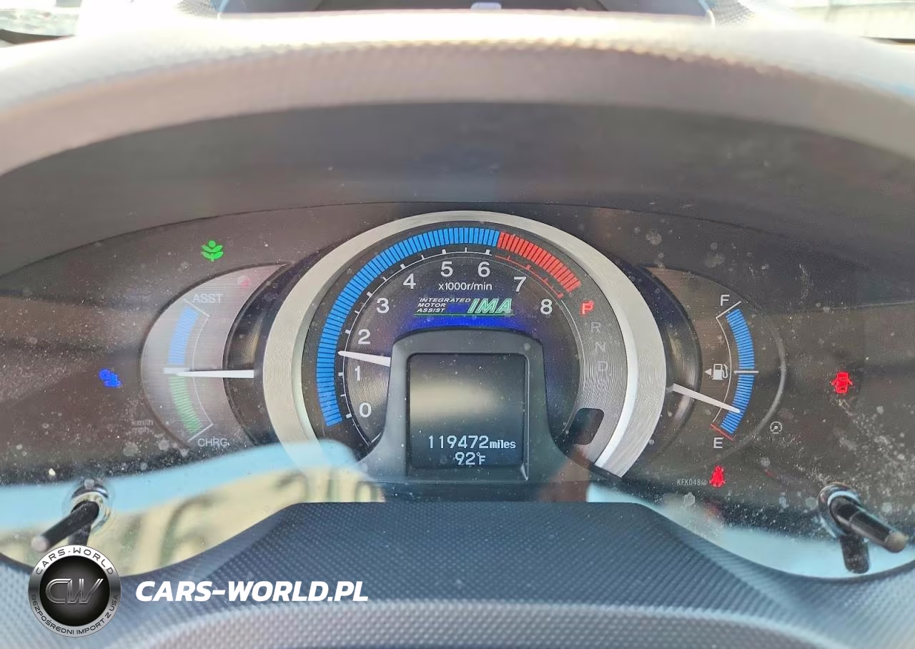 2010 Honda Insight Ex VIN:JHMZE2H74AS029785 - 9
