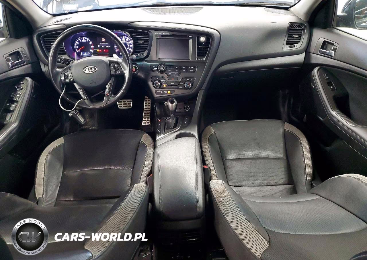 2012 Kia Optima Sx VIN:5XXGR4A69CG055581 - 8