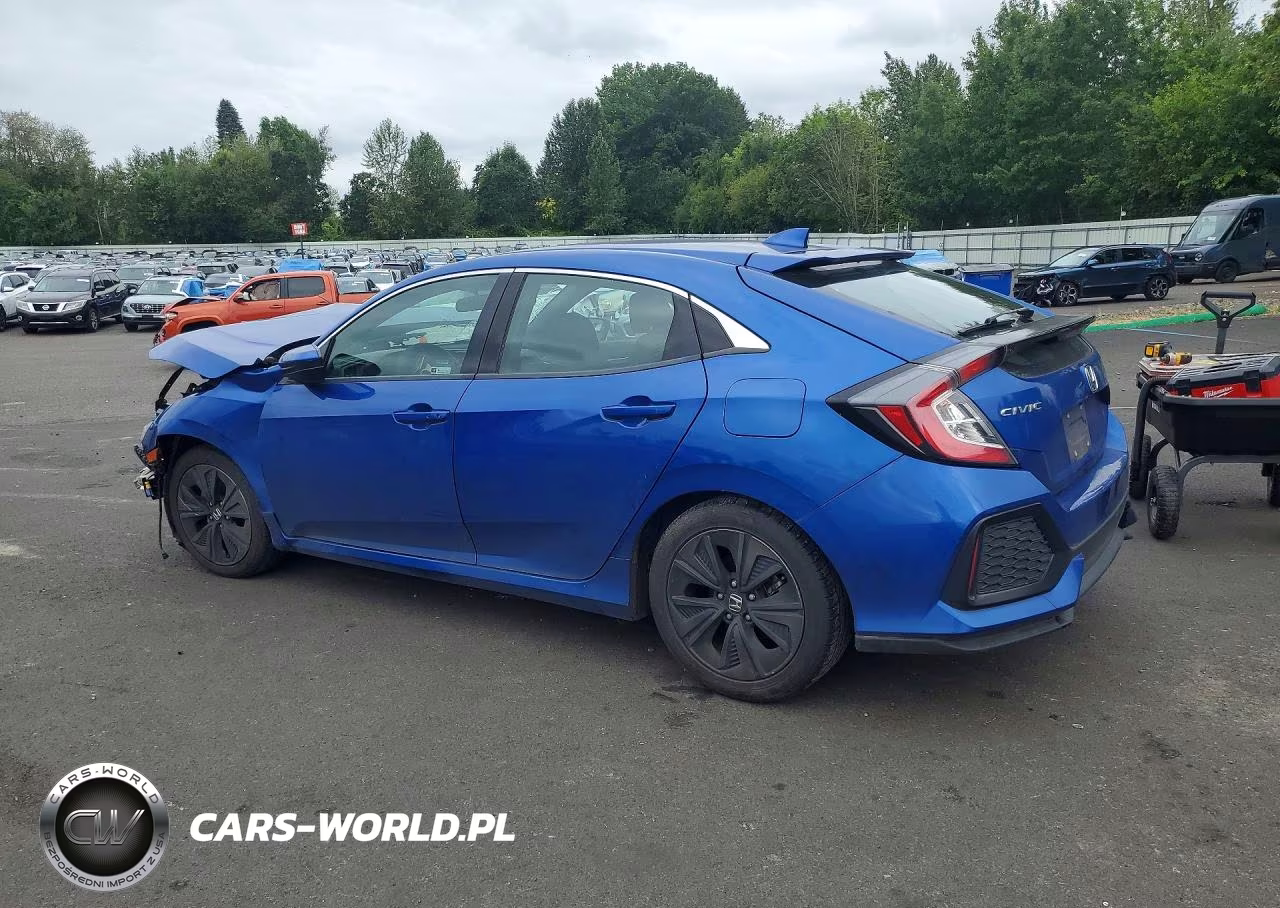 2019 Honda Civic Ex VIN:SHHFK7H68KU422817 - 2