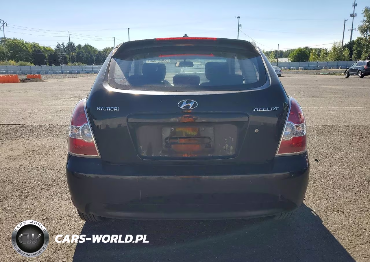 2008 Hyundai Accent Gs VIN:KMHCM36C58U086054 - 6