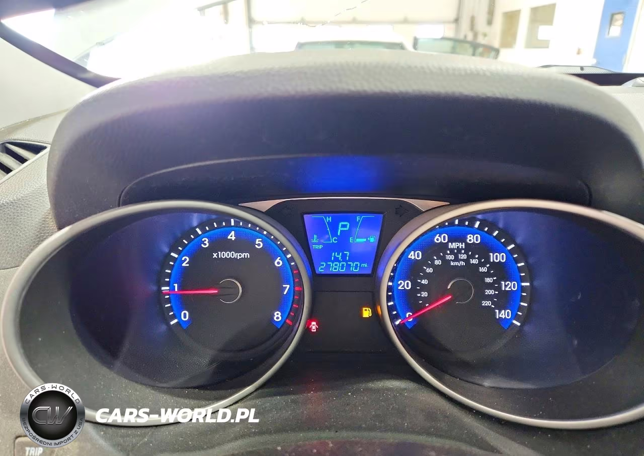 2013 Hyundai Tucson Gls VIN:KM8JUCAC6DU624169 - 9