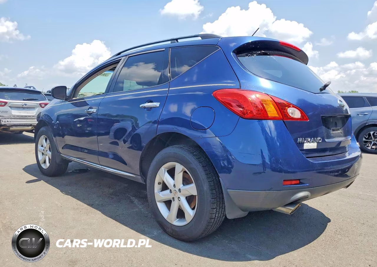 2009 Nissan Murano S VIN:JN8AZ18WX9W200875 - 2