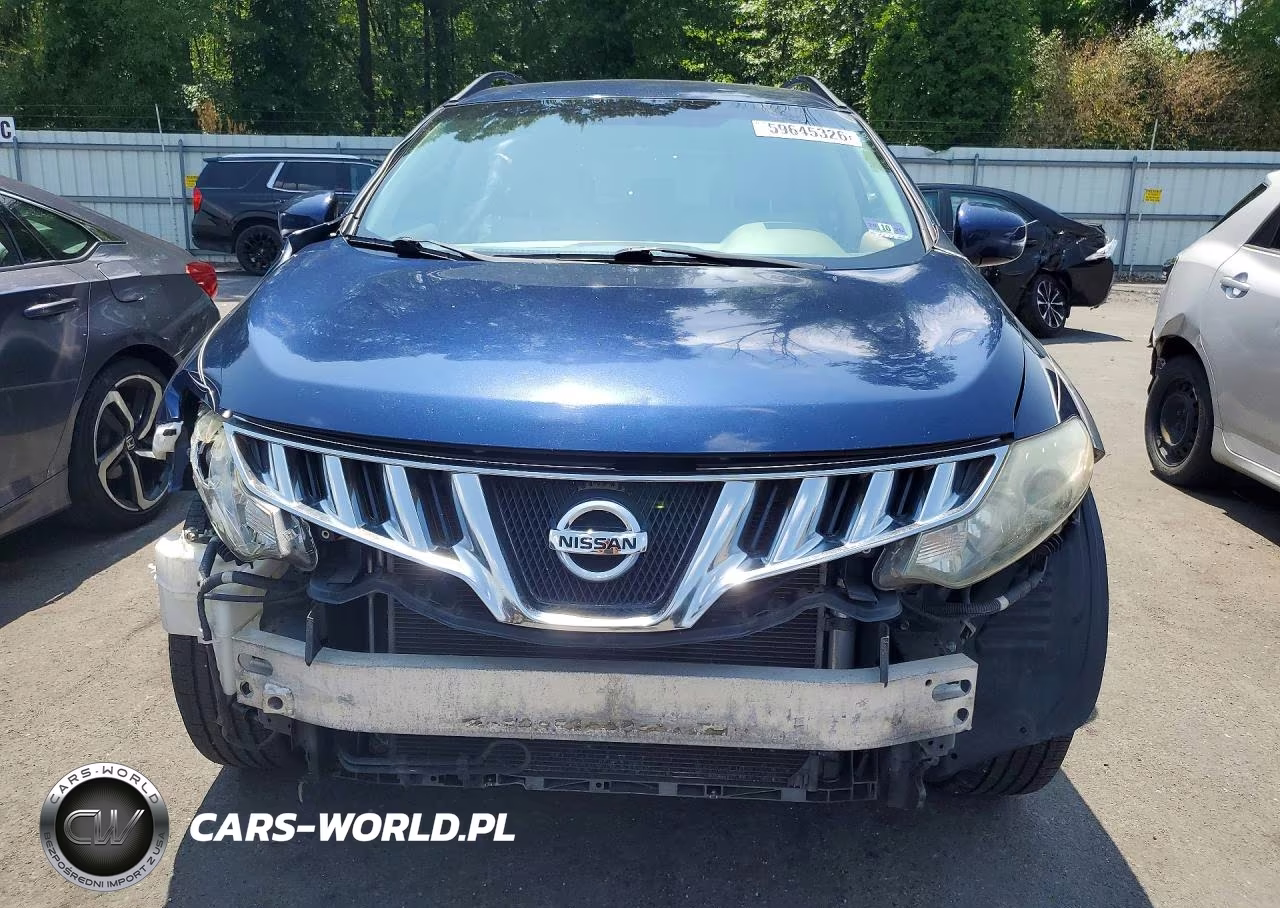 2009 Nissan Murano S VIN:JN8AZ18WX9W200875 - 5
