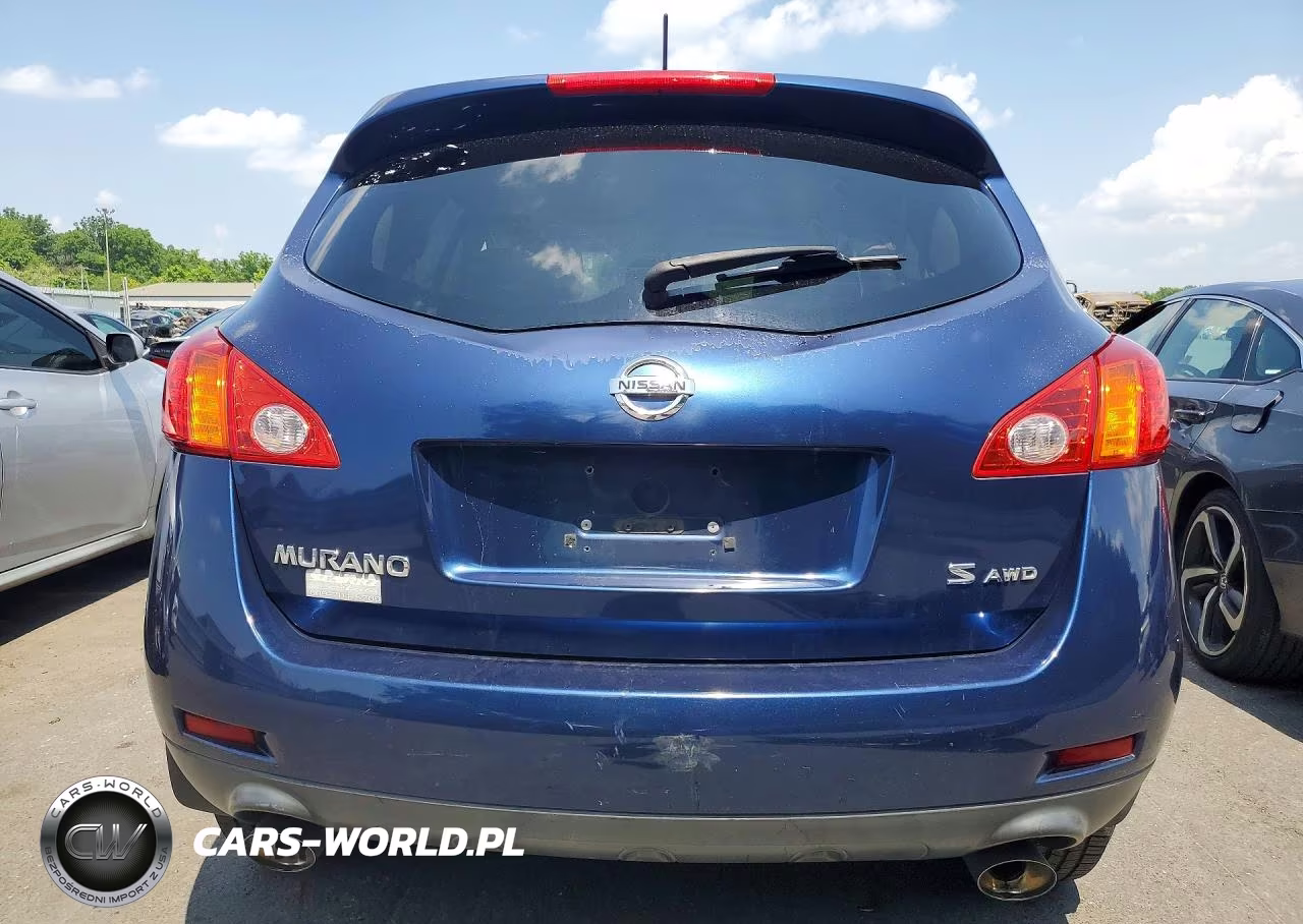2009 Nissan Murano S VIN:JN8AZ18WX9W200875 - 6