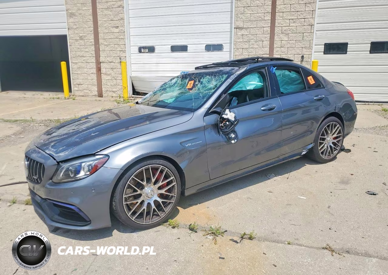 2021 Mercedes-Benz C 63 Amg-S VIN:W1KWF8HB5MR639642 - 1