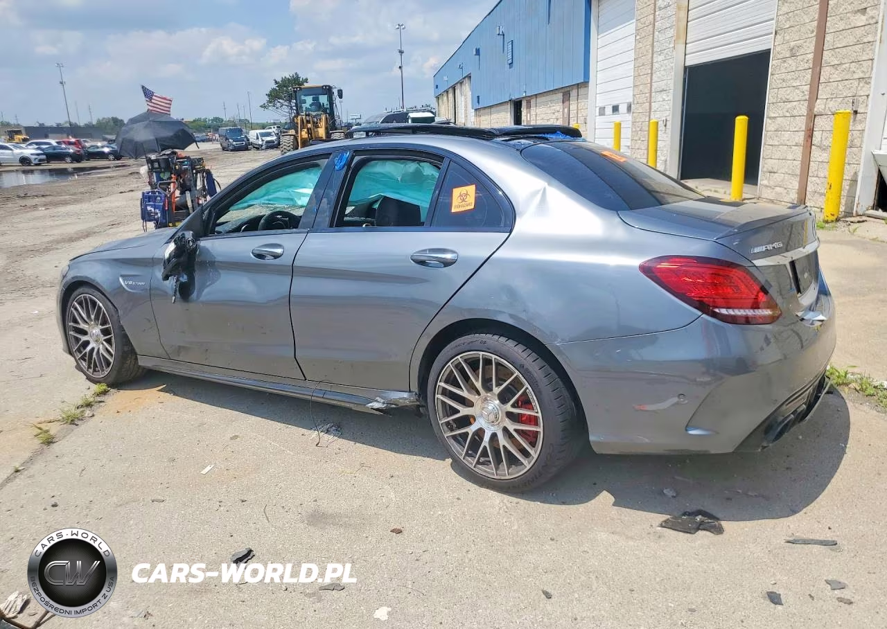 2021 Mercedes-Benz C 63 Amg-S VIN:W1KWF8HB5MR639642 - 2