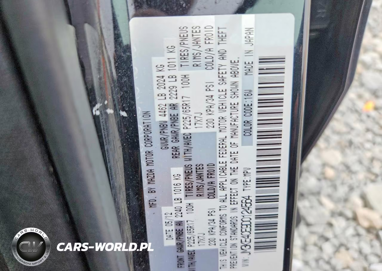 2013 Mazda Cx-5 Touring VIN:JM3KE4CE9D0124564 - 13