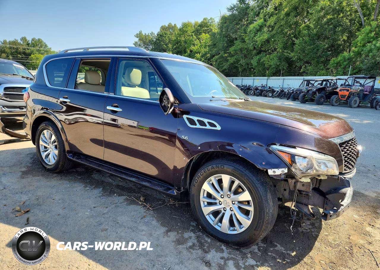 2016 Infiniti Qx80 Base VIN:JN8AZ2NF5G9613633 - 4