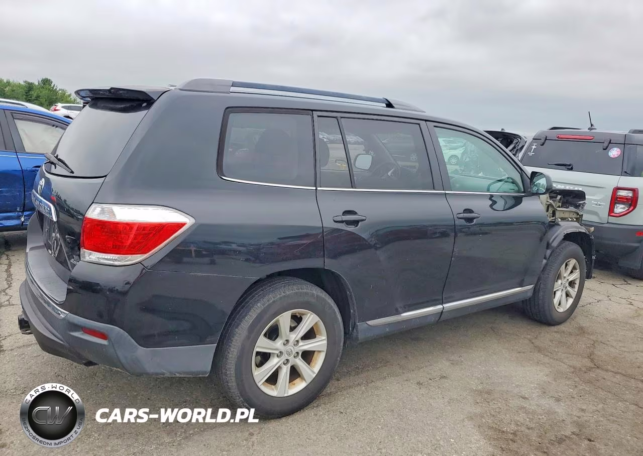 2012 Toyota Highlander Se VIN:5TDBK3EH9CS099244 - 3