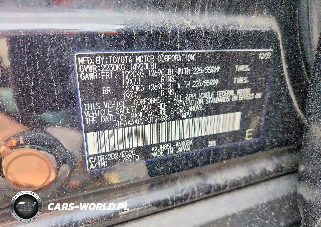 2023 Toyota Venza Xle VIN:JTEAAAAH2PJ125982 - 13
