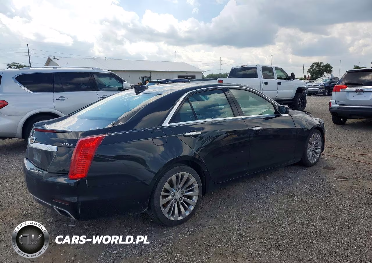 2016 Cadillac Cts Luxury Collection VIN:1G6AX5SXXG0145678 - 3